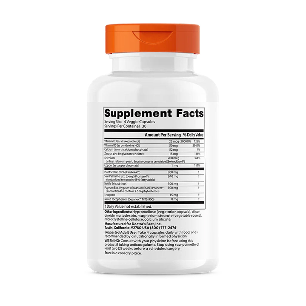 Doctor's Best - Comprehensive Prostate Formula - 120 vcaps