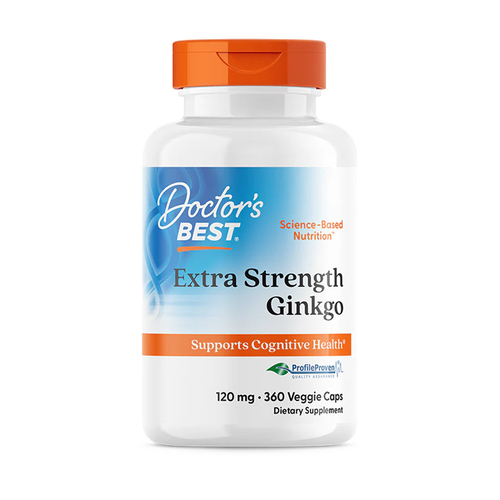 Doctor's Best - Extra Strength Ginkgo - 360 vcaps