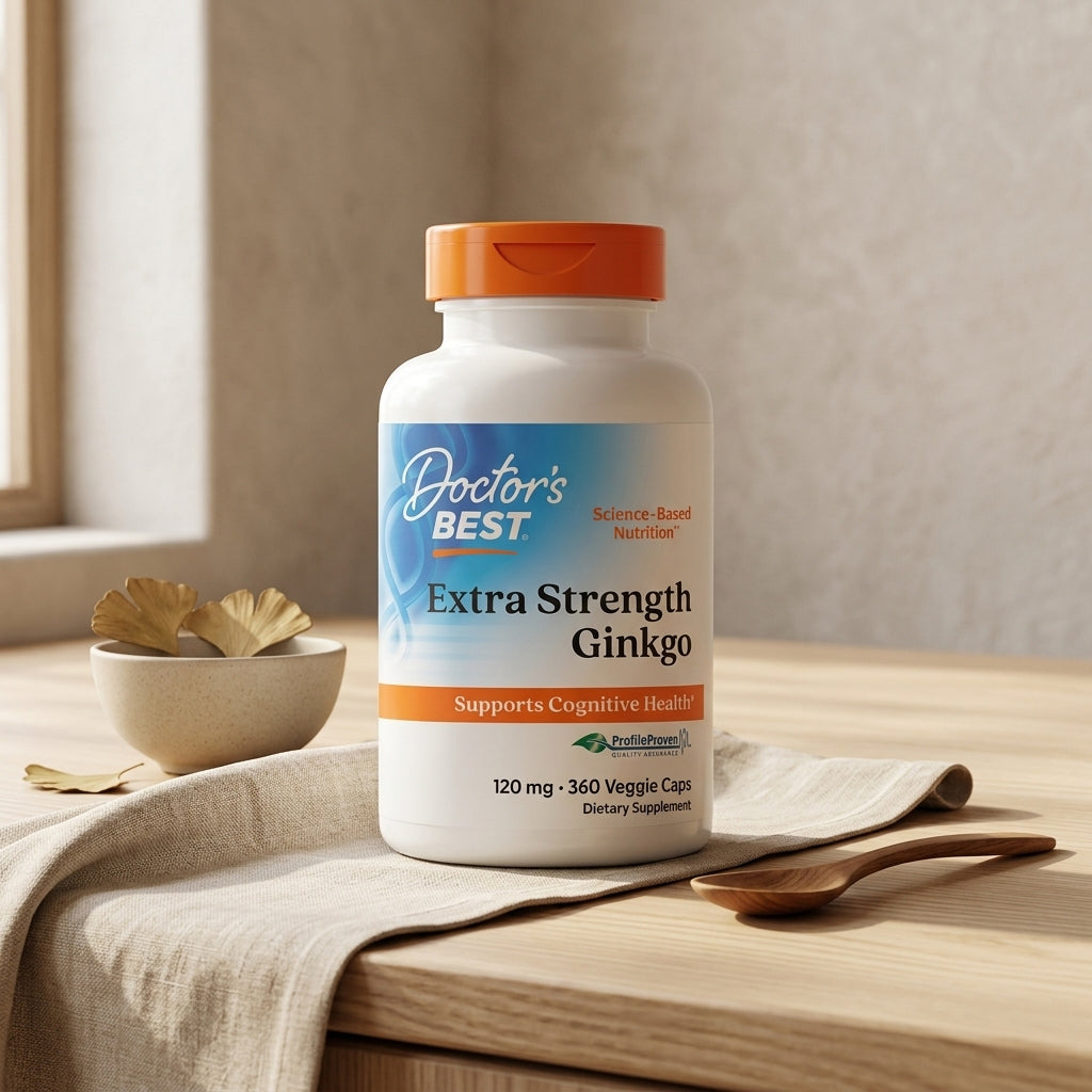 Doctor's Best - Extra Strength Ginkgo - 360 vcaps