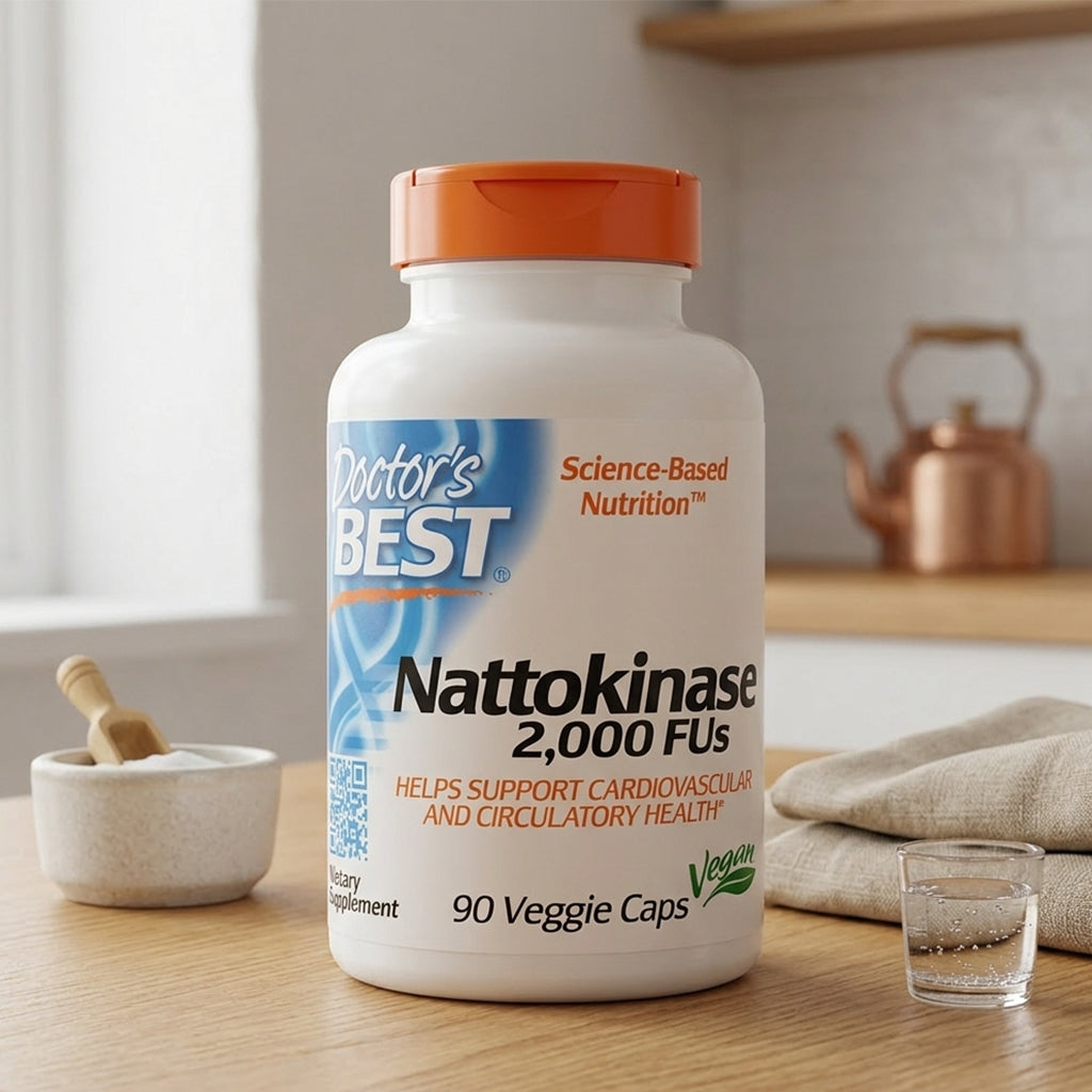 Doctor's Best - Nattokinase 2,000 FU - 90 vcaps