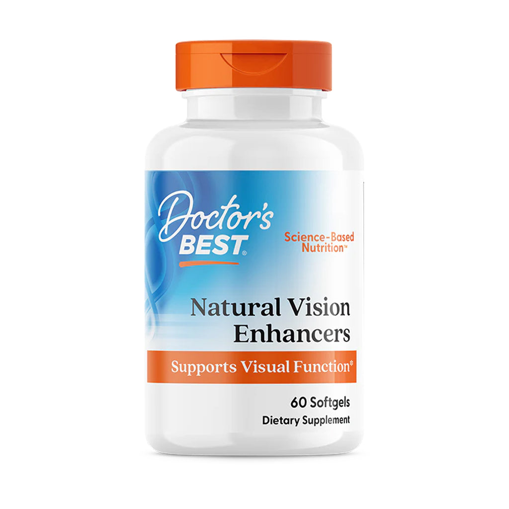 Doctor's Best - Natural Vision Enhancers - 60 softgels