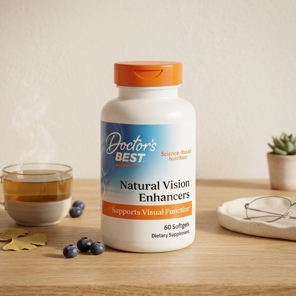Doctor's Best - Natural Vision Enhancers - 60 softgels