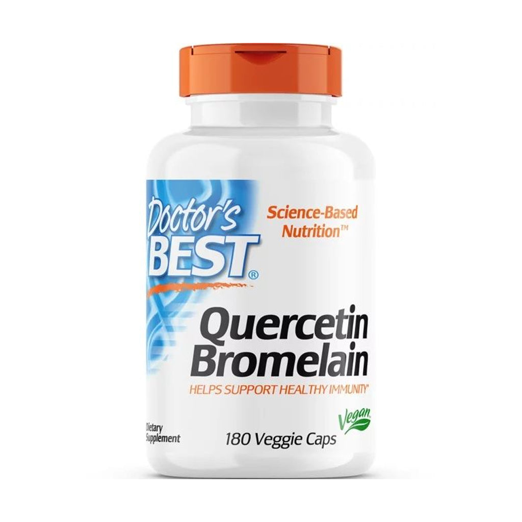 Doctor's Best - Quercetin Bromelain - 180 vcaps