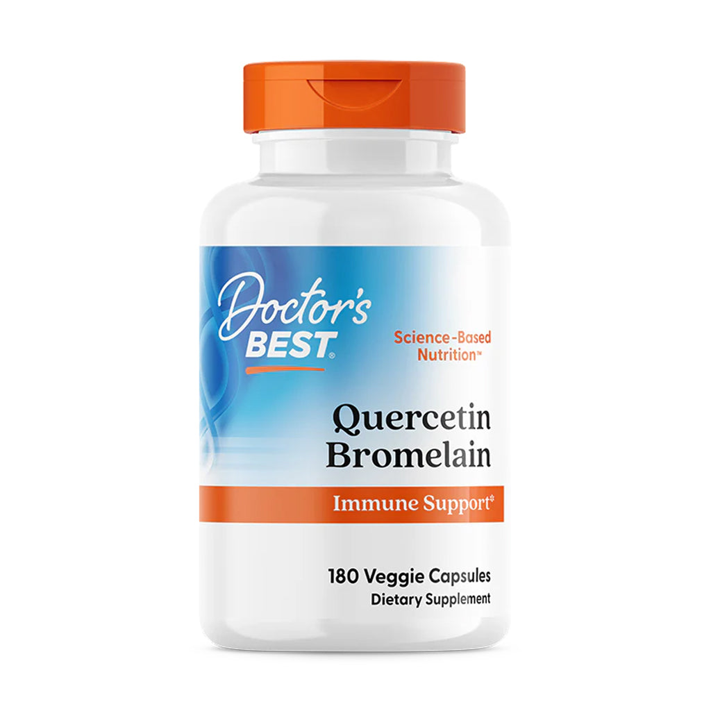 Doctor's Best - Quercetin Bromelain - 180 vcaps