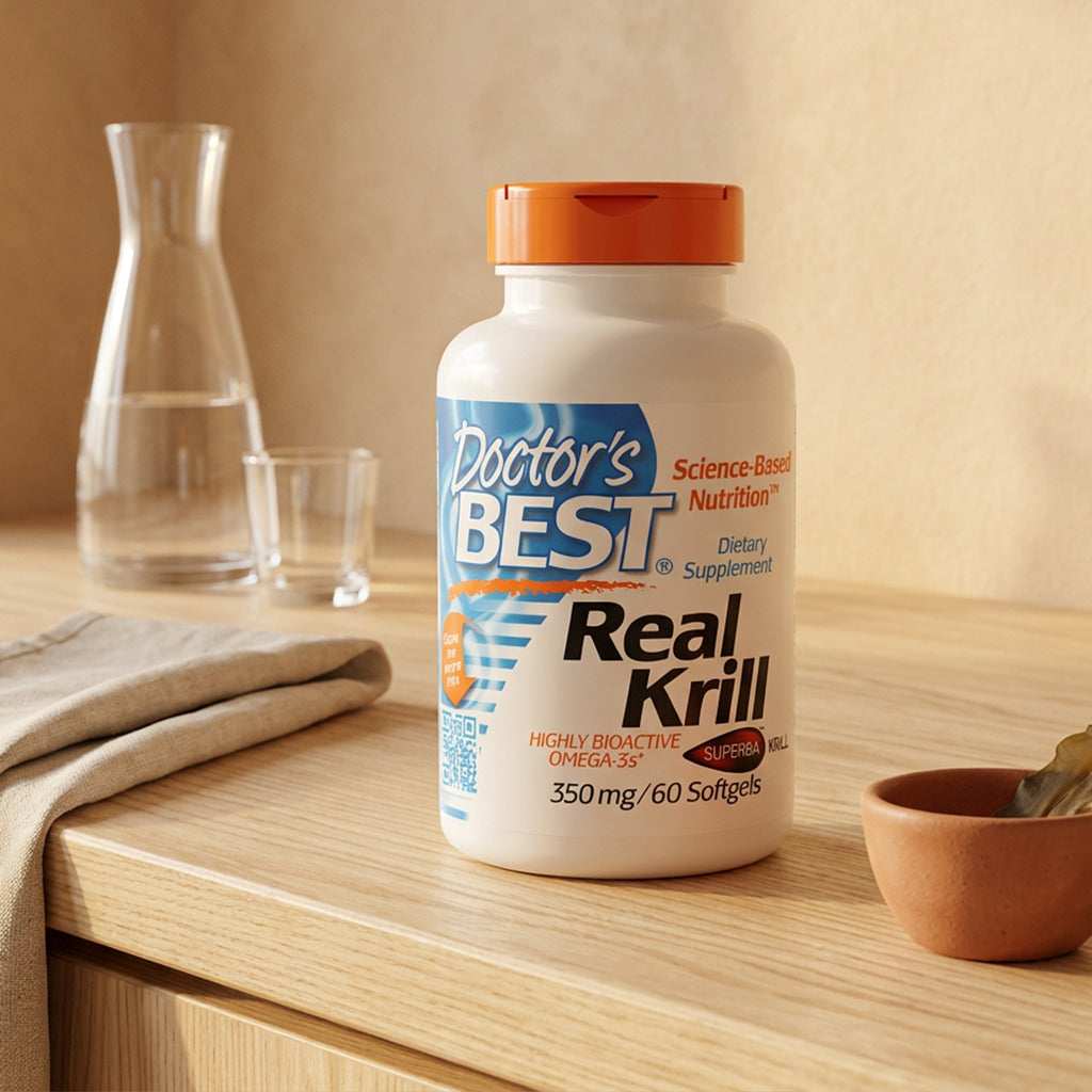 Doctor's Best - Real Krill - 60 softgels
