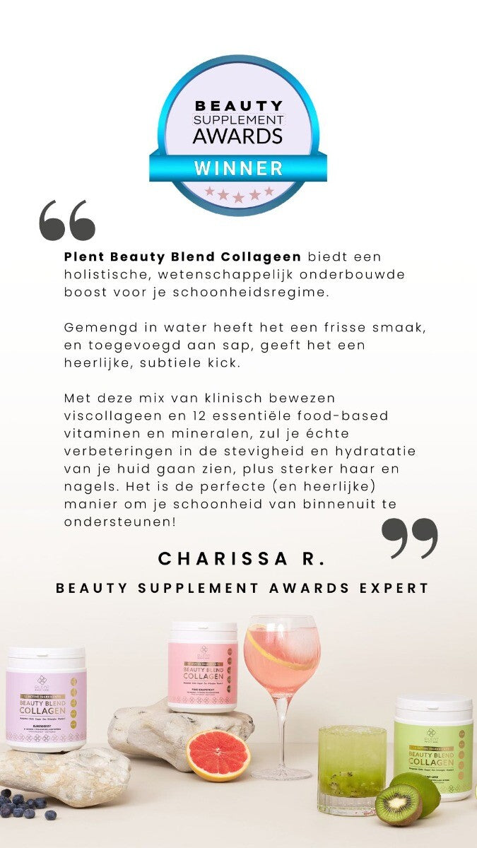 Plent Beauty Blend Collagen Alle Smaken - 3x40 porties - Aanbieding