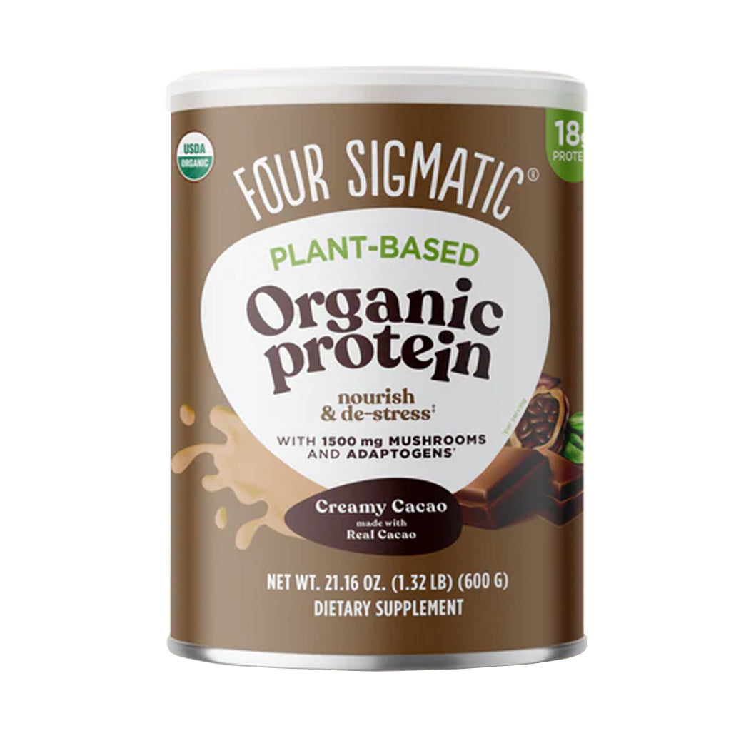 Four Sigmatic Plant-Based Organic Protein Creamy Cacao - 600g