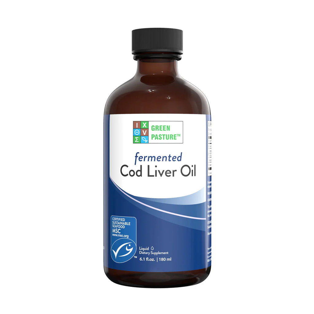Green Pasture - Fermented Cod Liver Oil (Levertraan) - 180ml