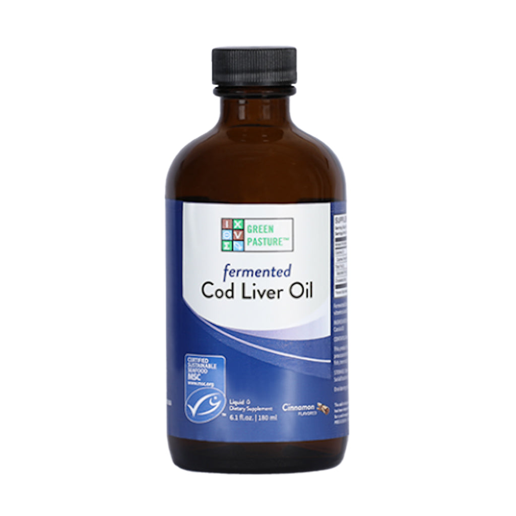 Green Pasture - Fermented Cod Liver Oil (Levertraan) Kaneel - 176ml