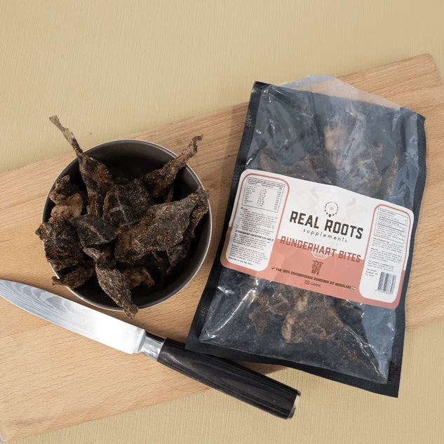 Runderhart Bites – Grasgevoerd Rundvlees – 150 g
