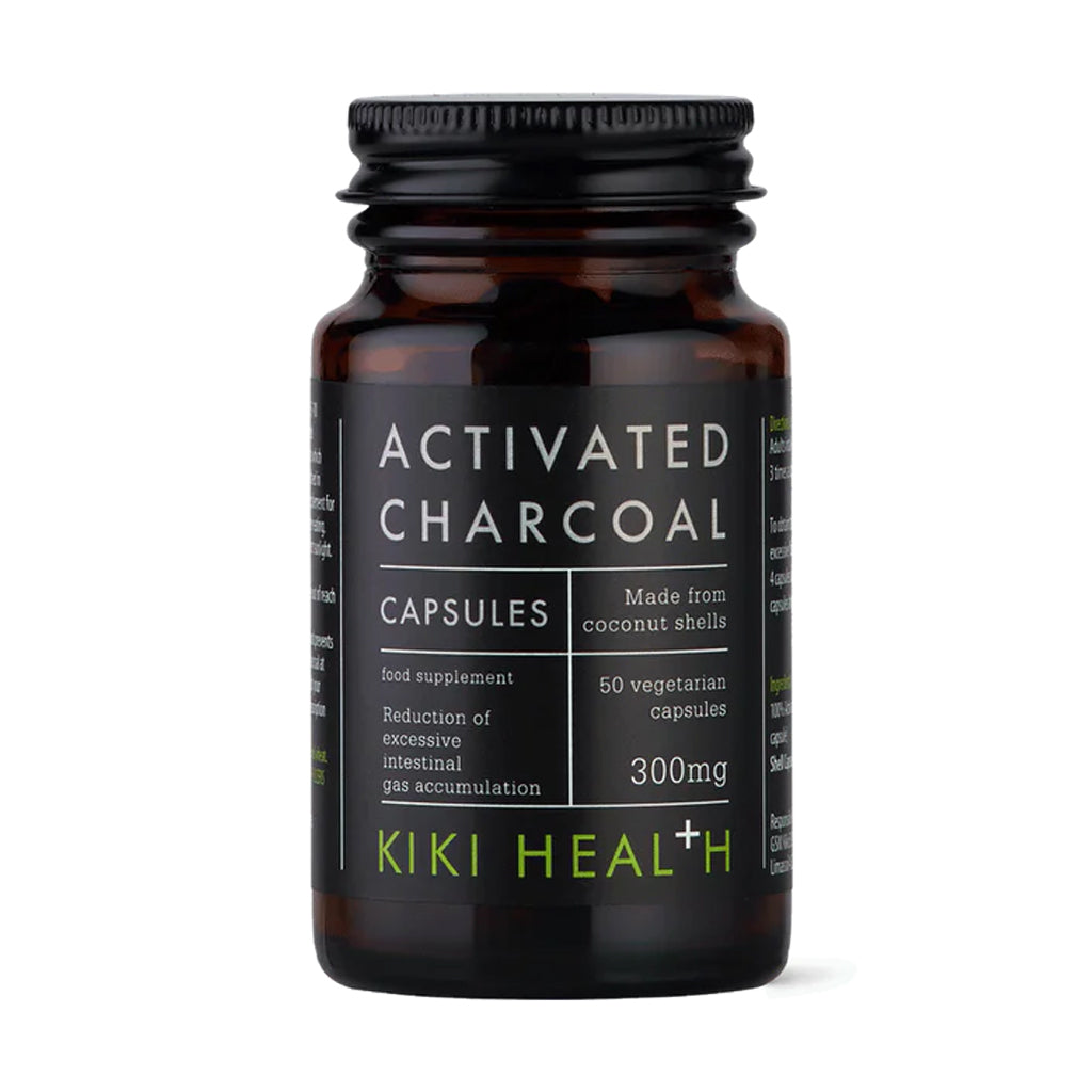 Kiki Health - Activated Charcoal - 50 Vegicaps