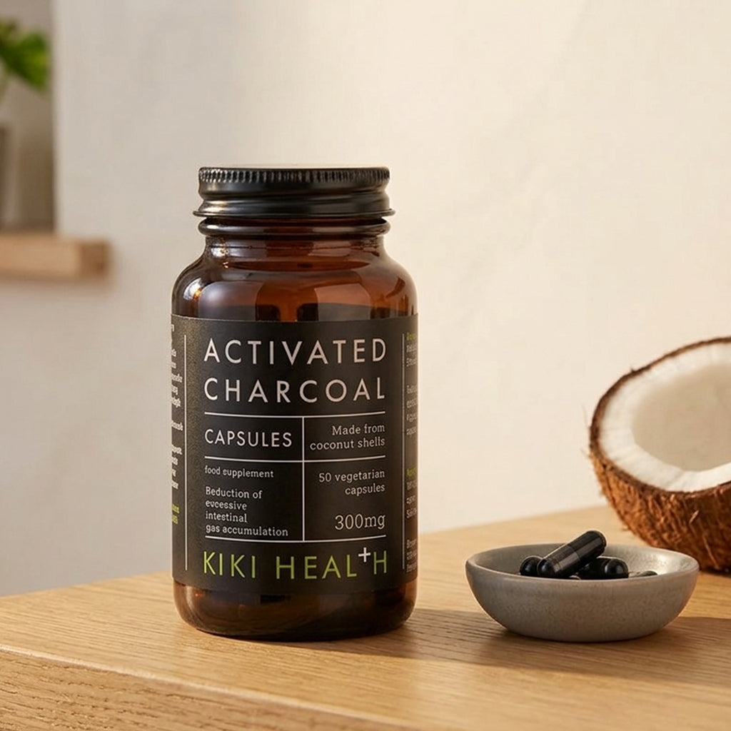 Kiki Health - Activated Charcoal - 50 Vegicaps