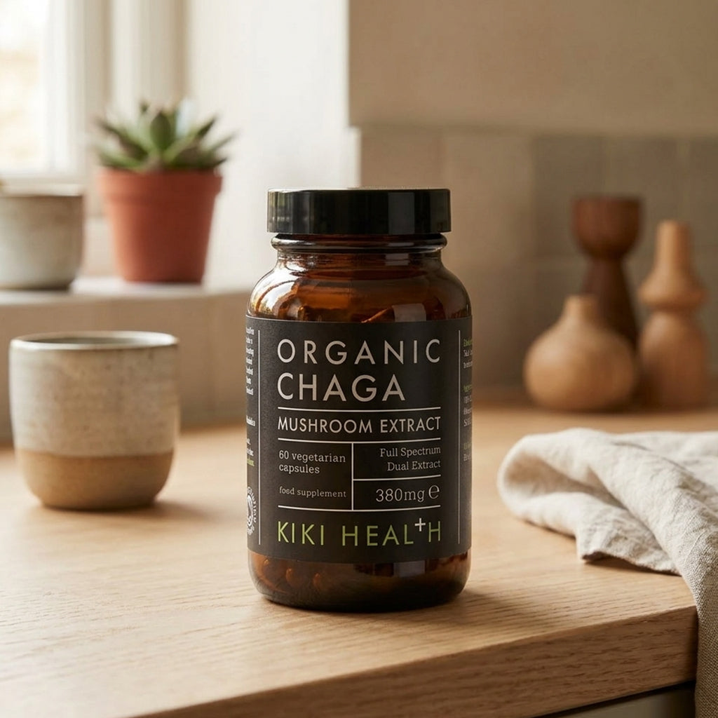 Kiki Health - Organic Chaga Extract - 60 vcaps