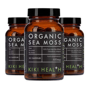 Kiki Health  Organic Irish Sea Moss - 3x90 Vegicaps - Aanbieding