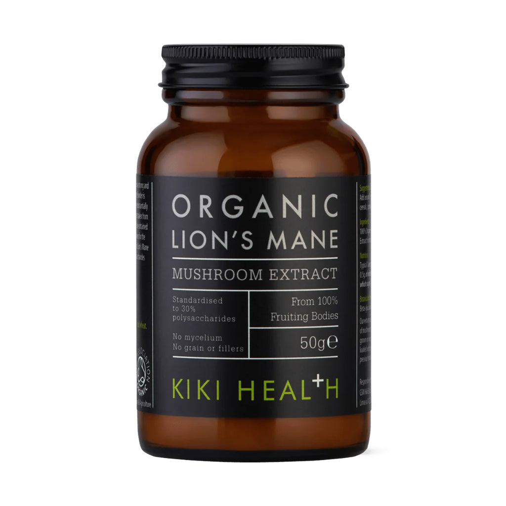 Kiki health - Organic Lion’s Mane Extract - 60 vcaps
