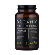 Kiki Health - Organic Psyllium Husks - 120 vcaps