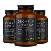 Kiki Health - Slippery Elm Powder Bio - 3x45 gram - Aanbieding