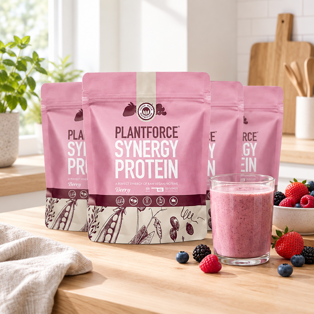 Lifestylefoto Synergy Protein Berry 3+1