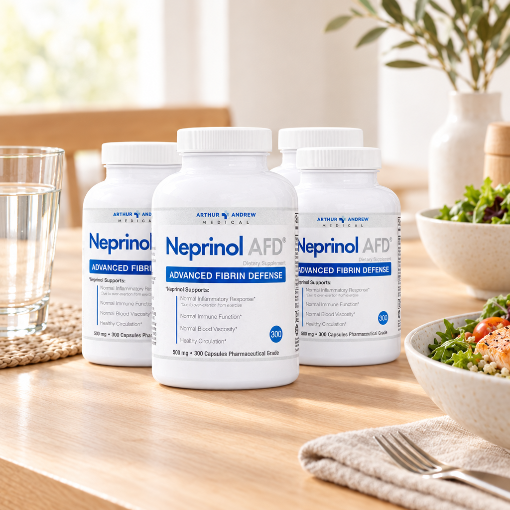 Lifestylefoto van de Neprinol AFD® 3+1-bundel