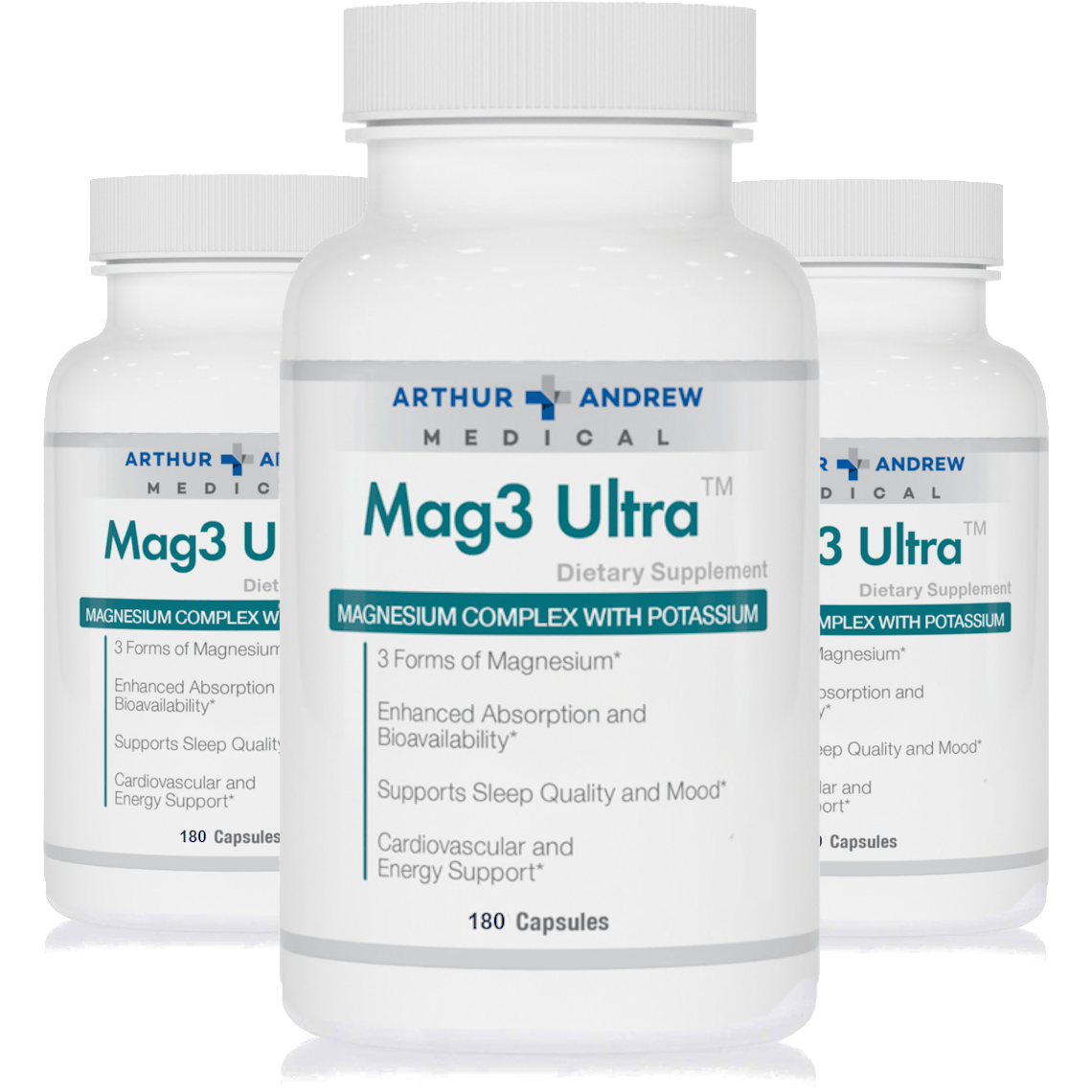 Arthur Andrew - Mag3 Ultra - 3 x 180 capsules - voordeelbundel 