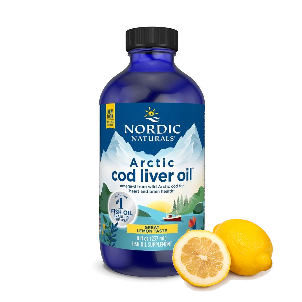 Nordic Naturals - Arctic Cod Liver Oil Lemon - 237ml