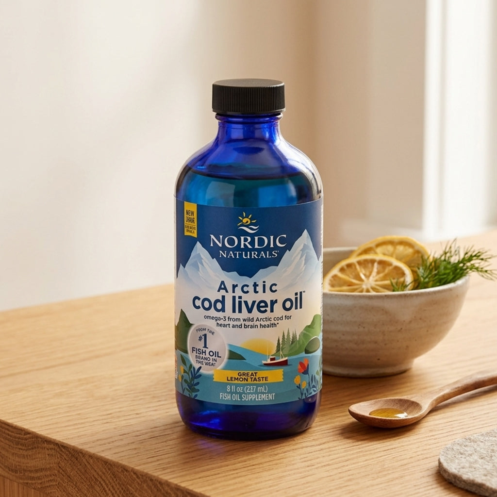 Nordic Naturals - Arctic Cod Liver Oil Lemon - 237ml