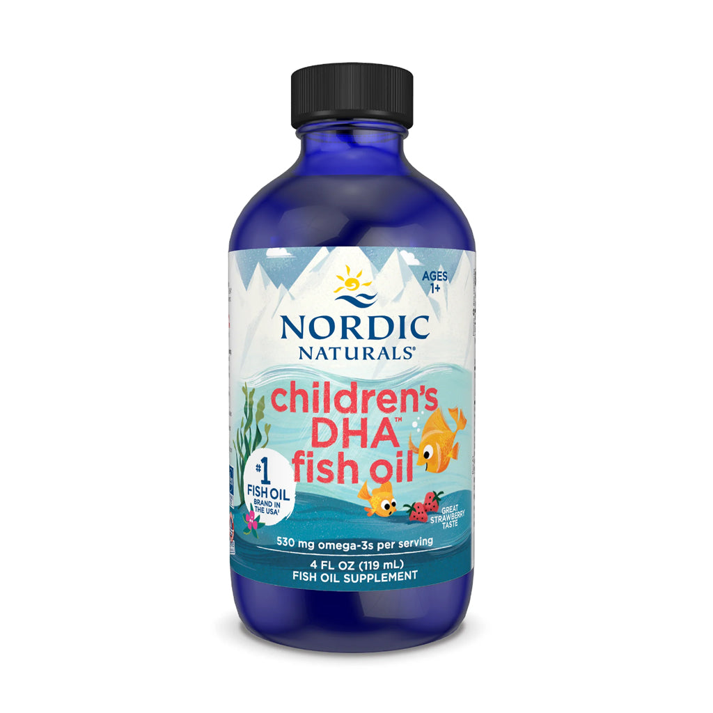 Nordic Naturals - Children’s DHA Fish Oil Aardbei 530mg - 119ml