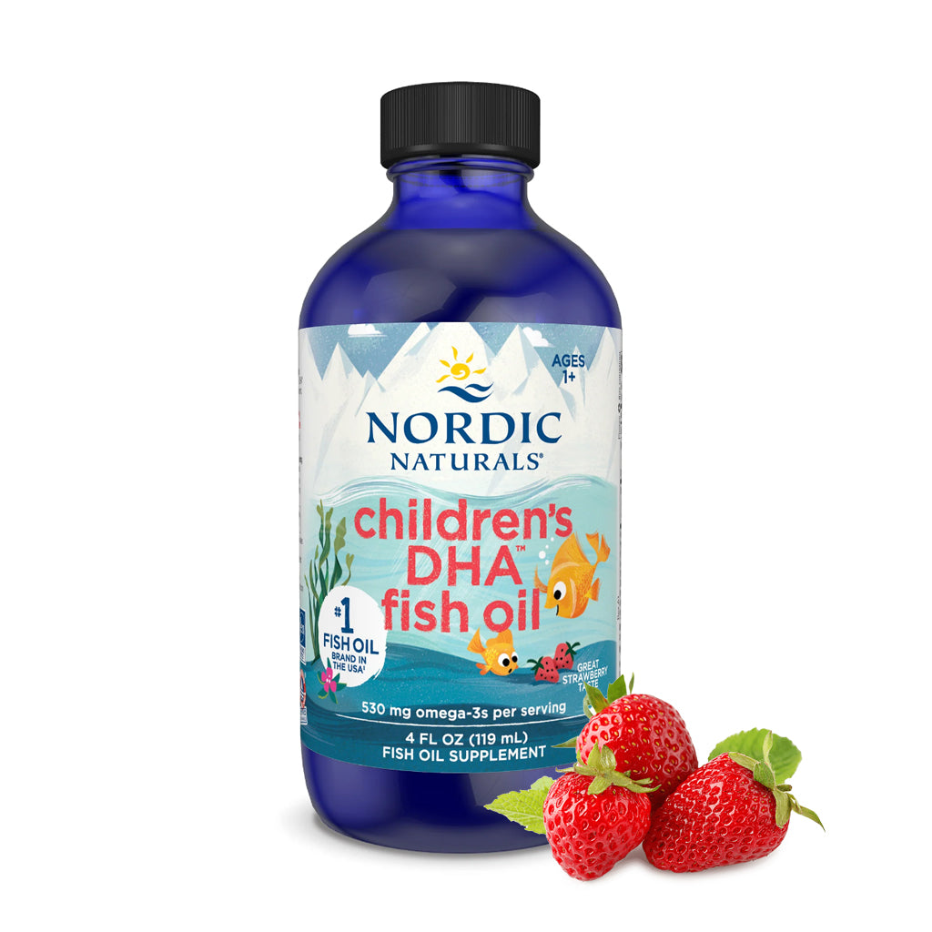Nordic Naturals - Children’s DHA Fish Oil Aardbei 530mg - 119ml