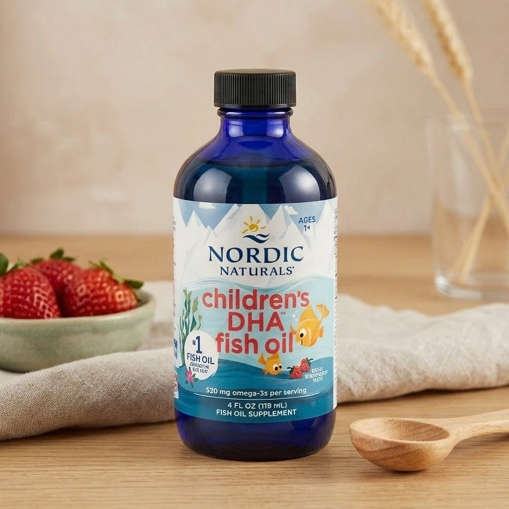 Nordic Naturals - Children’s DHA Fish Oil Aardbei 530mg - 119ml
