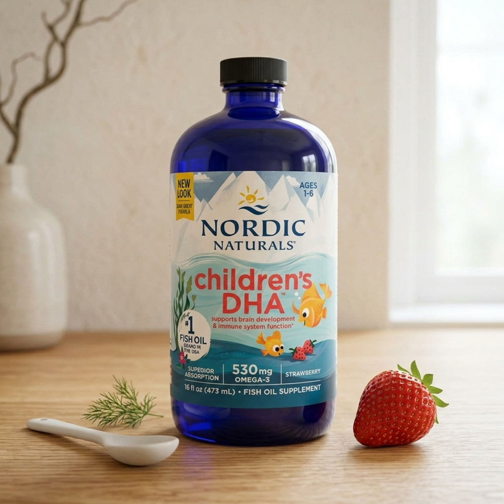 Nordic Naturals - Children's DHA Aardbei - 473ml