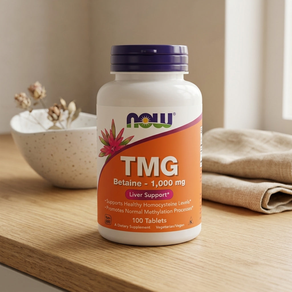 Now Foods - TMG Betaine 1000mg - 100 tabs