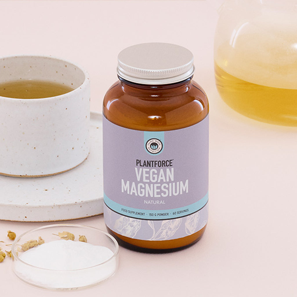 Plantforce - Vegan Ionisch Magnesium Natural - 3x150g - Aanbieding