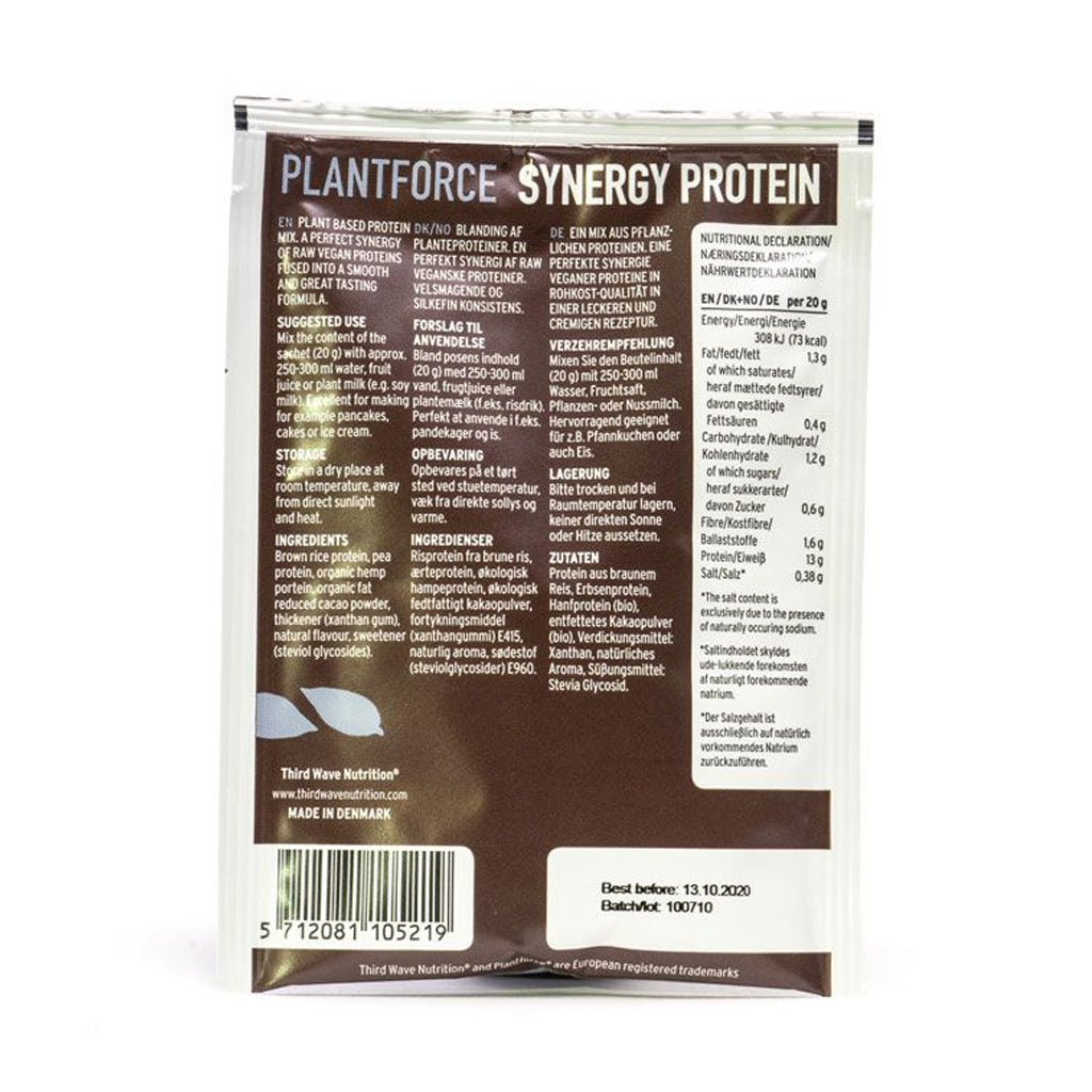 Plantforce - Synergy Protein Chocolate Sample - 20g