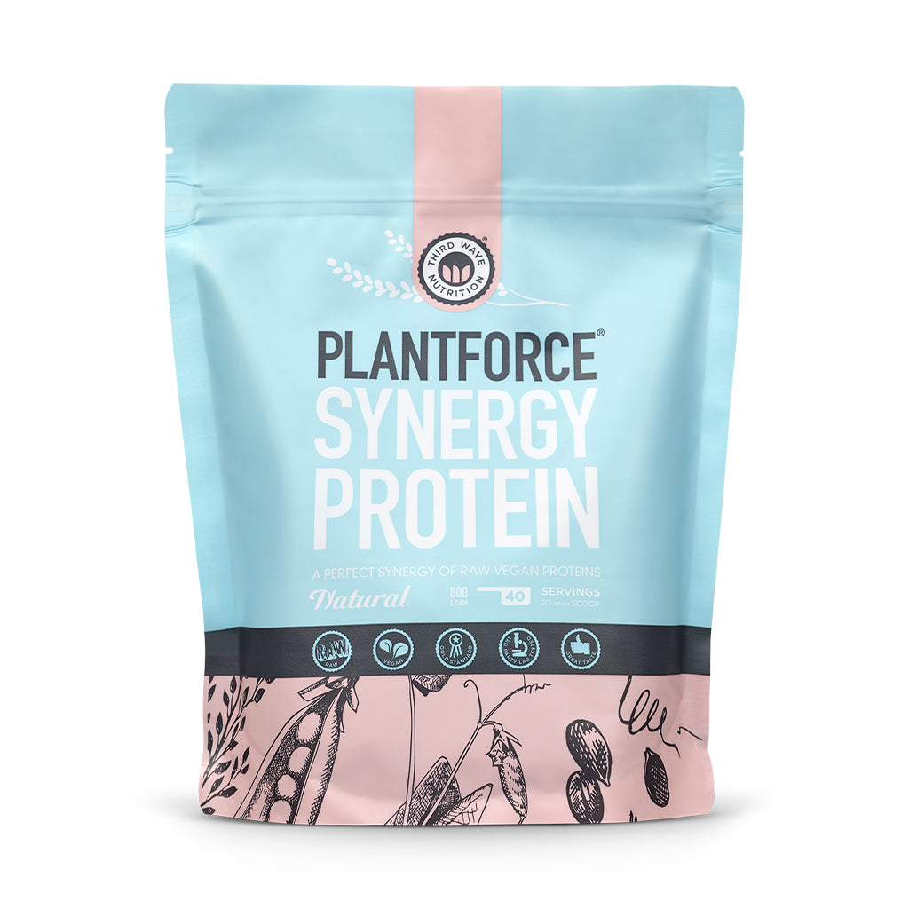 Plantforce Synergy Protein Natural - 4x40 porties - 3+1 Gratis Aanbieding