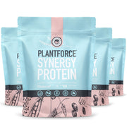 Plantforce Synergy Protein Natural - 4x40 porties - 3+1 Gratis Aanbieding