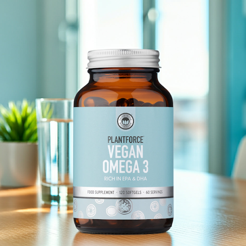 Plantforce - Vegan Omega-3 Algenolie - 3x120 Softgels - Aanbieding