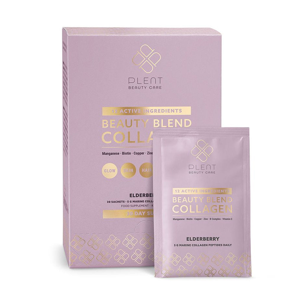 Plent Beauty Blend Collagen Elderberry - 30 sachets