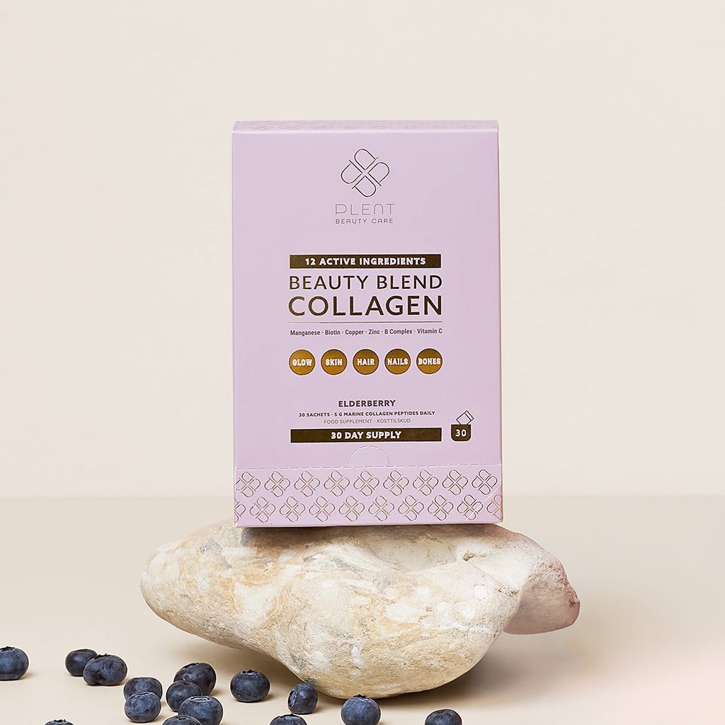 Plent Beauty Blend Collagen Elderberry - 30 sachets