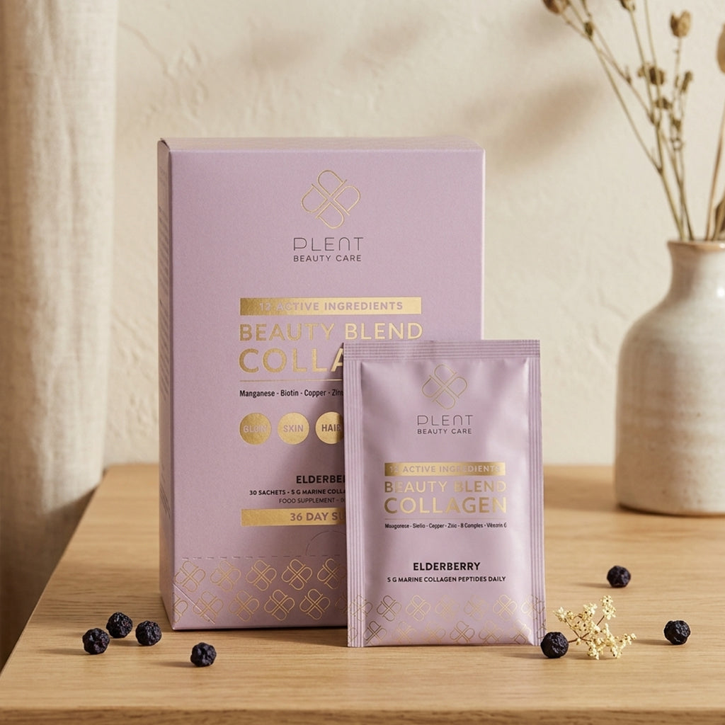Plent Beauty Blend Collagen Elderberry - 30 sachets
