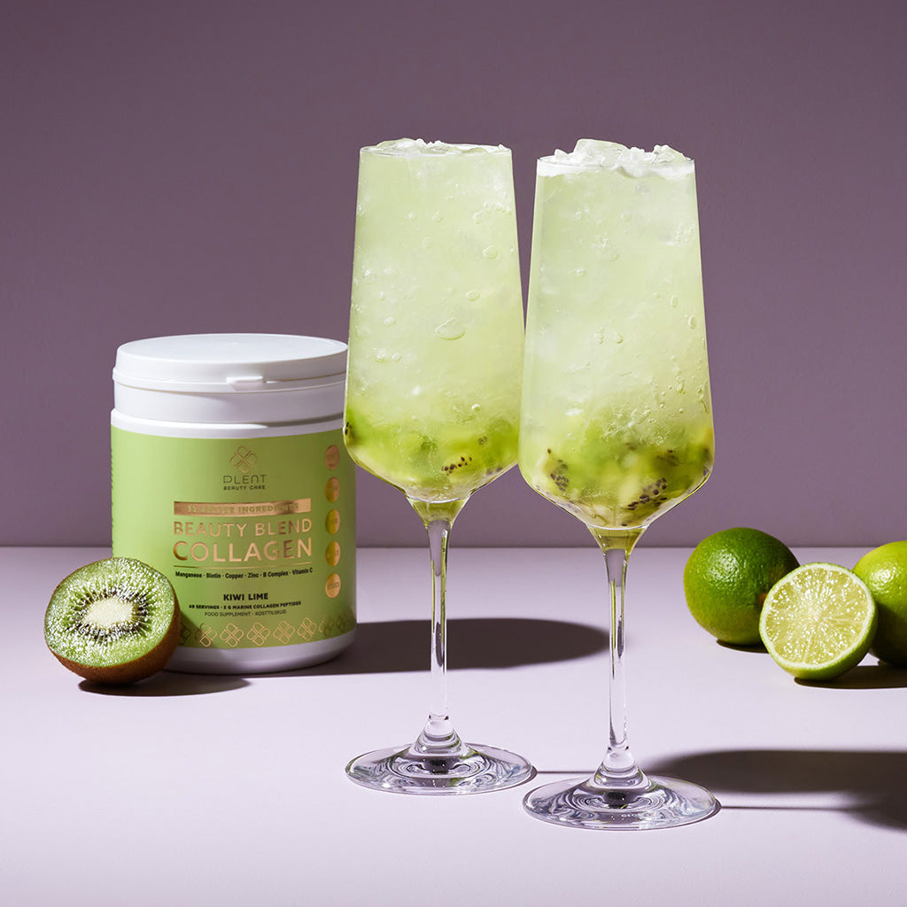 Beauty Blend Collagen Kiwi Lime - 40 porties - 3+1 Gratis Aanbieding