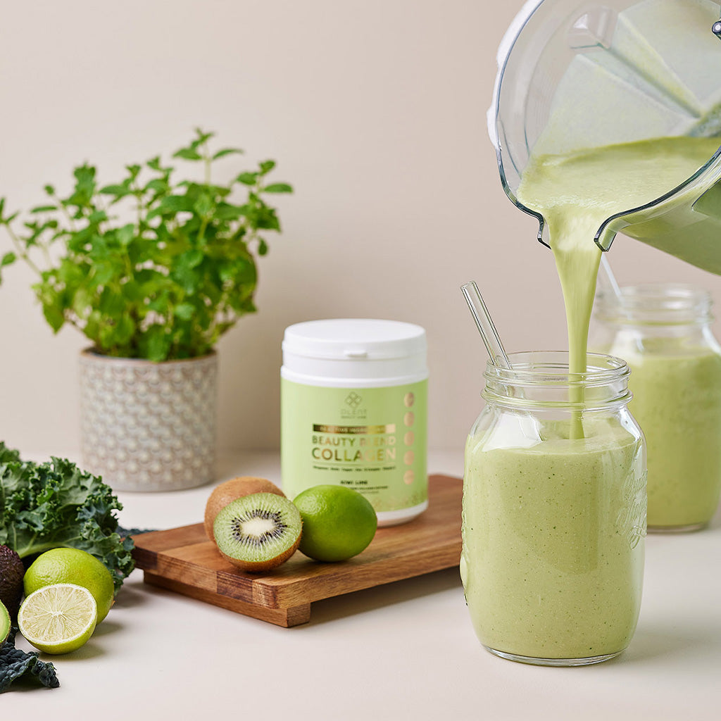 Beauty Blend Collagen Kiwi Lime - 40 porties - 3+1 Gratis Aanbieding