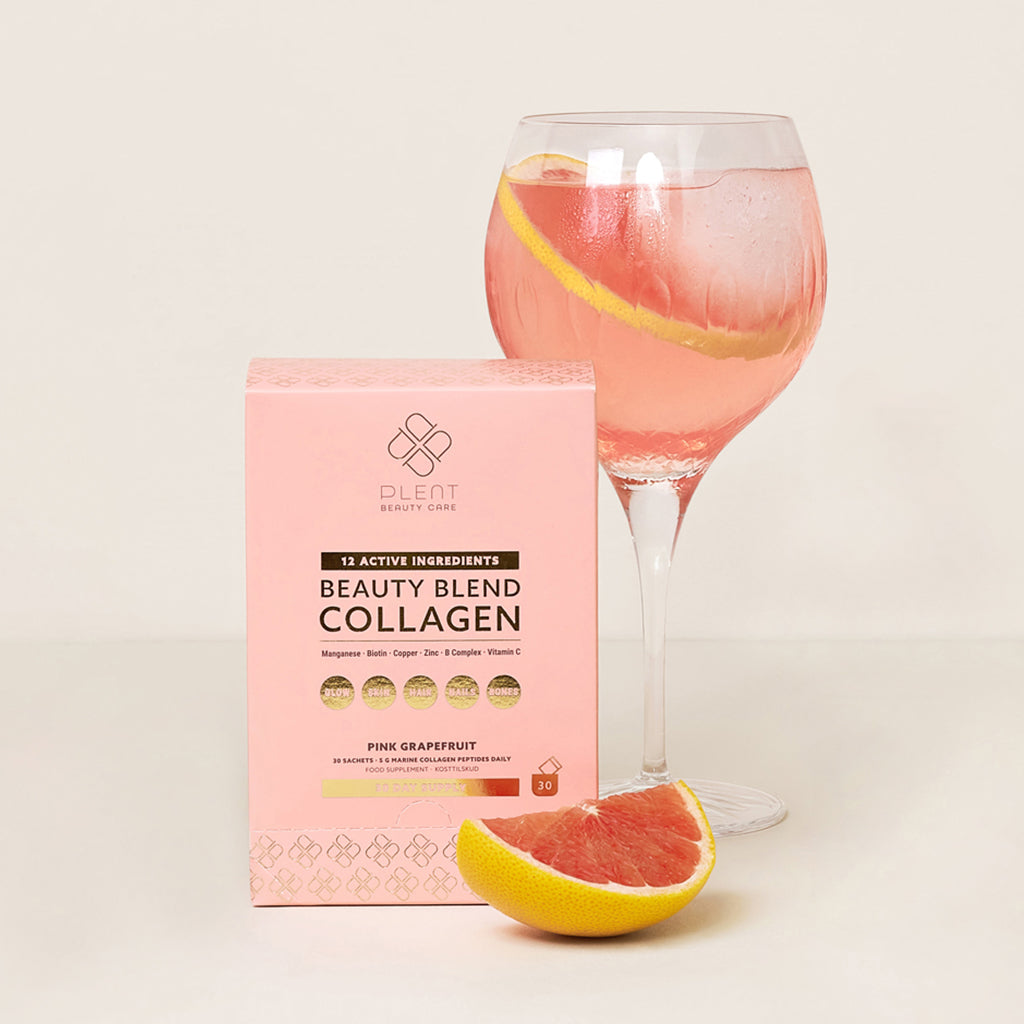 Plent Beauty Blend Collagen Pink Grapefruit - 30 sachets