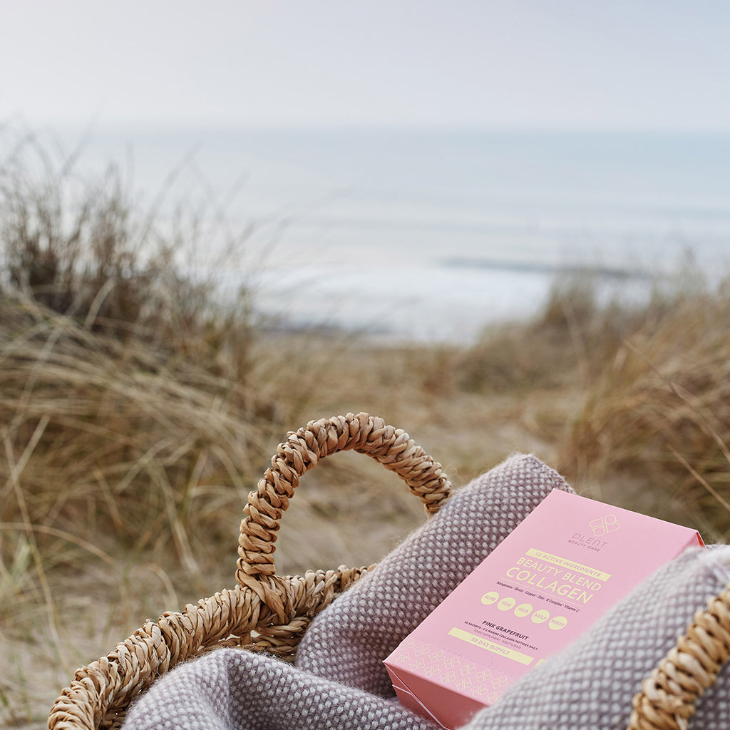 Plent Beauty Blend Collagen Pink Grapefruit - 4x30 sachets - 3+1 Gratis Aanbieding