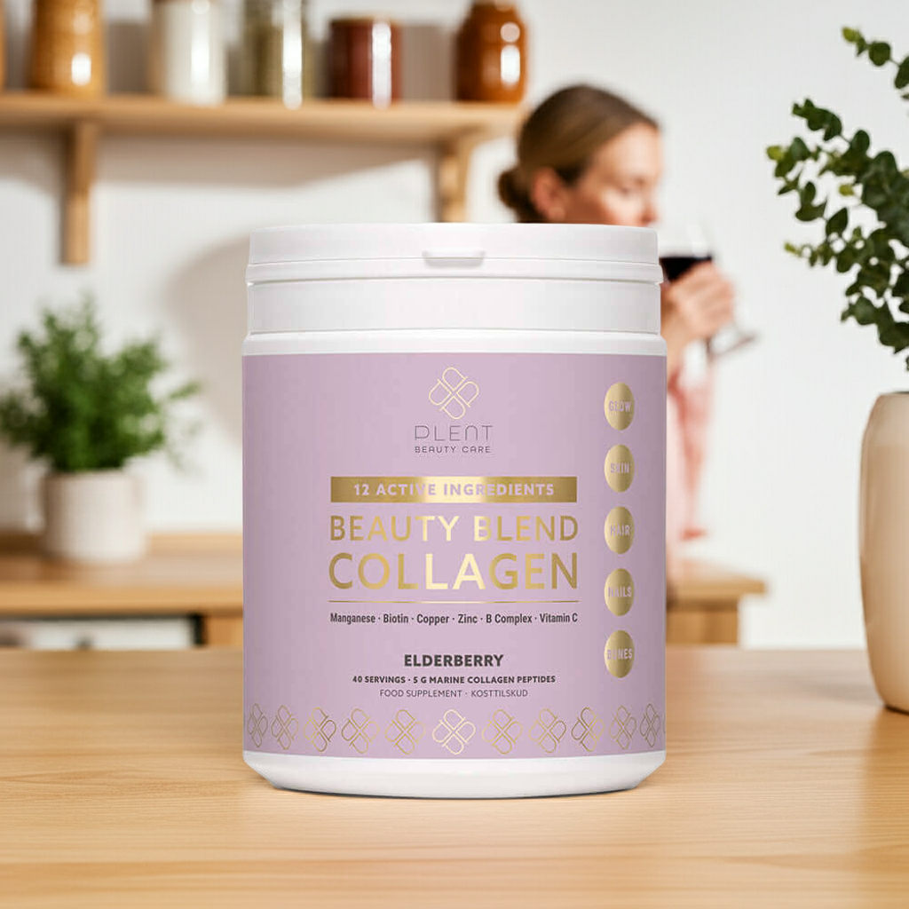 Plent Beauty Blend Collagen Elderberry - 40 porties