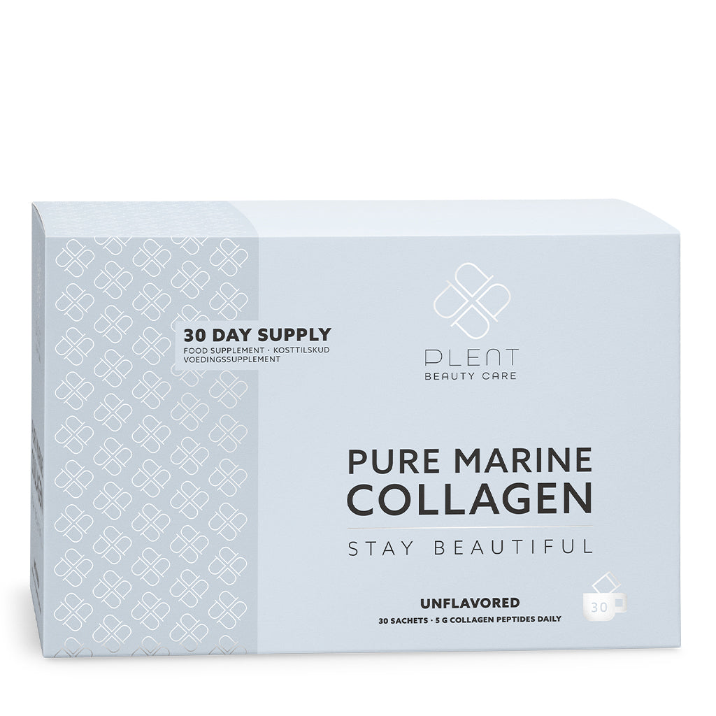 Plent Pure Marine Collagen Naturel - 4x30 Sachets - 3+1 Gratis Aanbieding