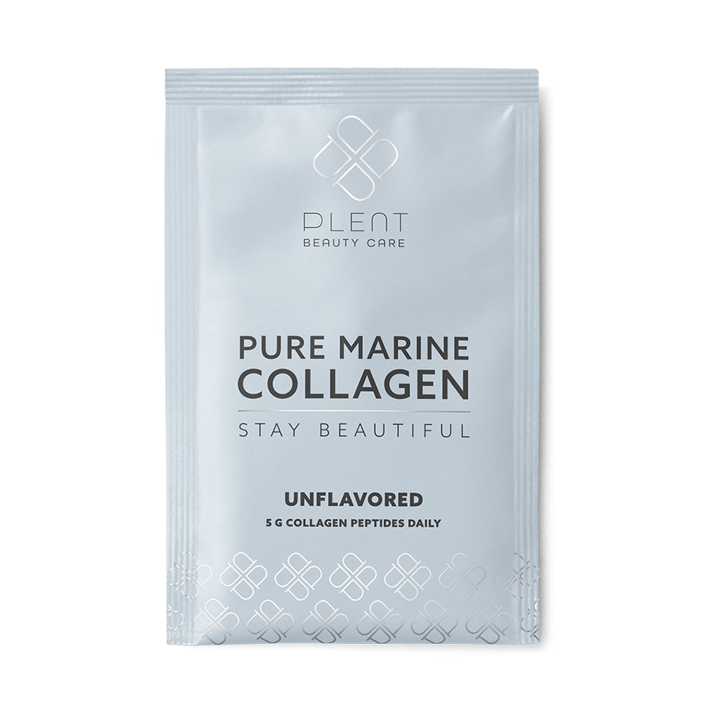 Plent Pure Marine Collagen Naturel - 4x30 Sachets - 3+1 Gratis Aanbieding