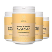 Plent Pure Marine Collagen Citrus Lemonade – 3+1 gratis, 4 potten van 300 g
