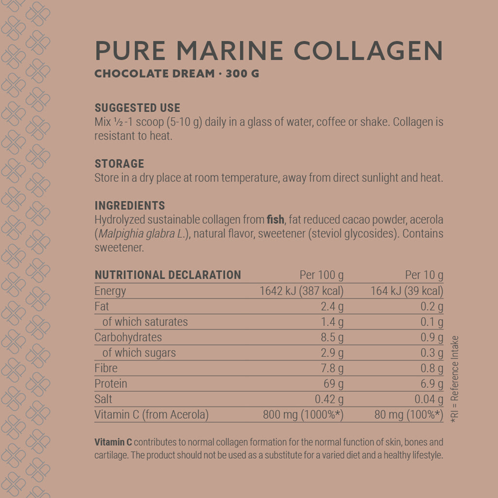 Plent Pure Marine Collagen Chocolate Dream - 300g