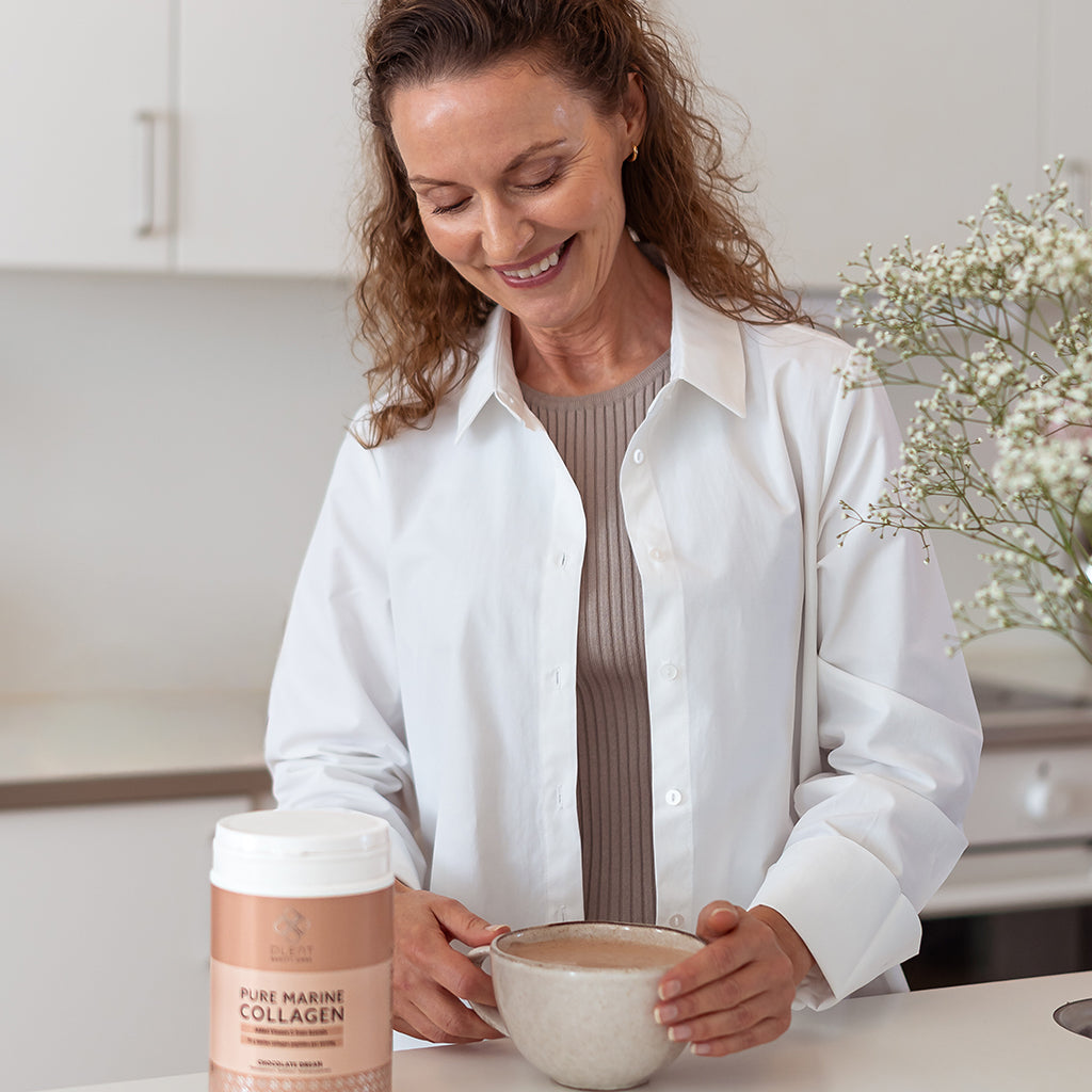 Plent Pure Marine Collagen Chocolate Dream - 4x300g - 3+1 Gratis Aanbieding