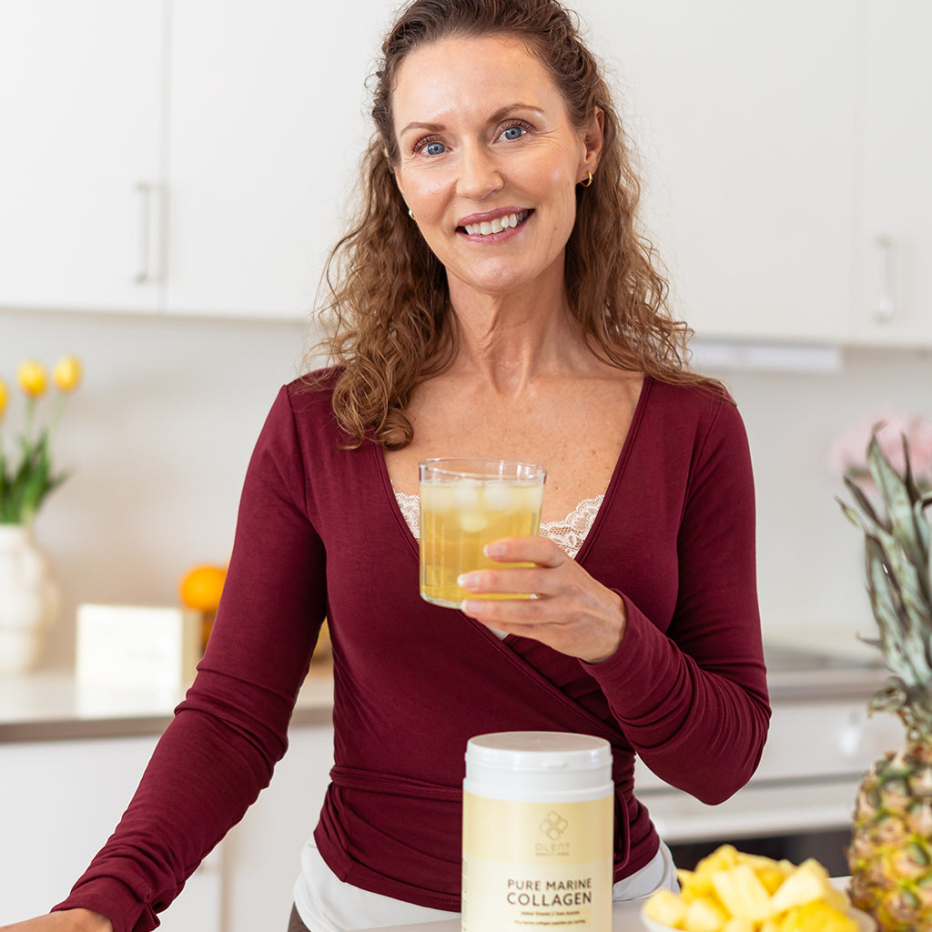 Plent Pure Marine Collagen Tropical Pineapple - 4x300g - 2+2 Gratis Aanbieding